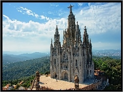 Hiszpania, Kościół, Sagrat Cor, Barcelona